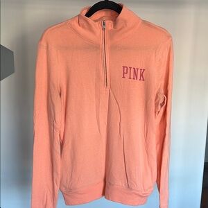 PINK Victoria's Secret Orange Relaxed Sweatshirt